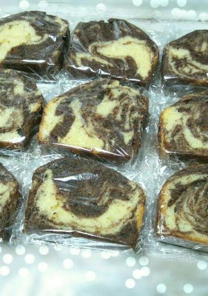 マーブルパウンドケーキ-レシピのメイン写真
