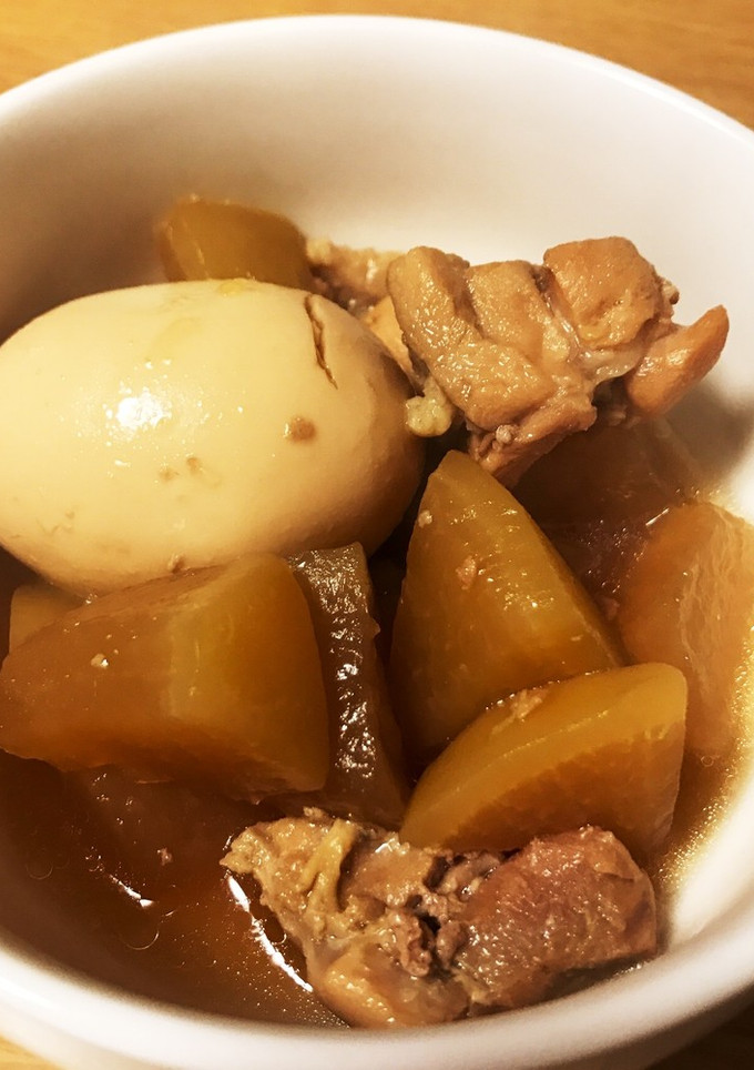 ほろほろ鶏もも肉と大根煮物♪-レシピのメイン写真