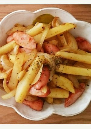 カレー風味のジャーマンポテト-レシピのメイン写真