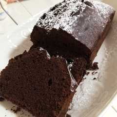 รูปของ チョコレートのパウンドケーキ