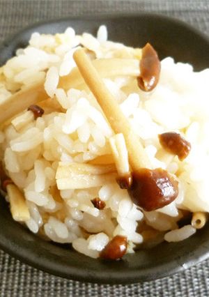 山えのき茸ご飯-レシピのメイン写真