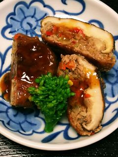 春椎茸の和風ハンバーグ-レシピのメイン写真