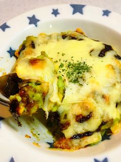旨い*アボカドと卵の海苔チーズ焼き-レシピのメイン写真