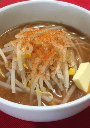 もやしたっぷり味噌バターラーメン-レシピのメイン写真
