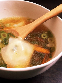 簡単!残り物でワンタンスープ-レシピのメイン写真