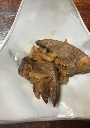 イノシシのレバー炒め-レシピのメイン写真