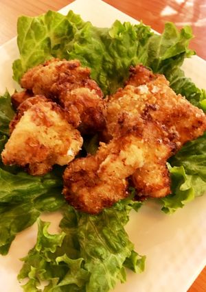 【ピリ辛】食べるラー油で作る唐揚げ♬-レシピのメイン写真