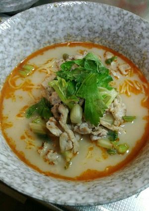 ﾄﾑﾔﾑｸﾝ風ラーメン!!-レシピのメイン写真