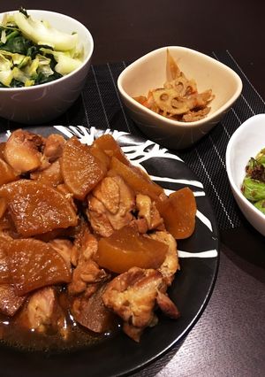 簡単！圧力鍋で鶏モモと大根のさっぱり煮-レシピのメイン写真