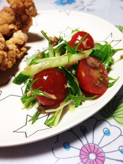 ツナ缶とお好きな野菜で!簡単サラダ☆-レシピのメイン写真