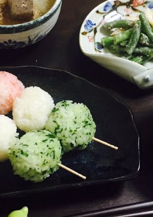 簡単！ひな祭り☆三色団子ご飯-レシピのメイン写真