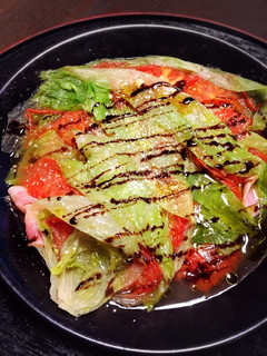 レタスとトマトのホットサラダ-レシピのメイン写真