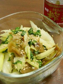 セロリのザーサイ炒め-レシピのメイン写真
