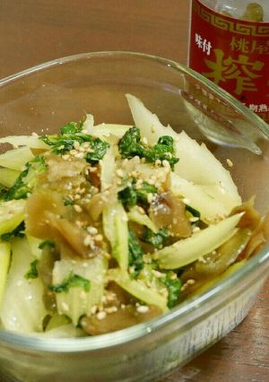 セロリのザーサイ炒め-レシピのメイン写真