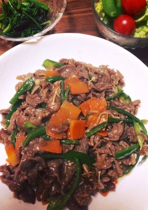 牛肉とピーマンの炒め物-レシピのメイン写真