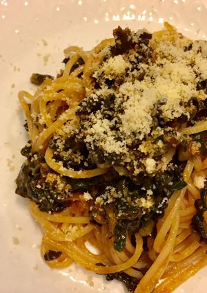 カーボロネロのトマトパスタ-レシピのメイン写真