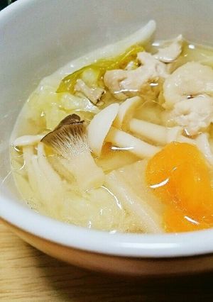 .家にある調味料だけで簡単塩レモン鍋:)-レシピのメイン写真