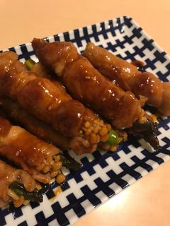 アスパラとえのきの肉巻-レシピのメイン写真