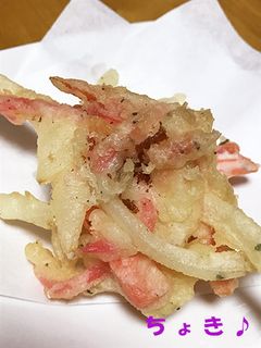 香りを楽しむ♪桜海老たっぷりかき揚げ-レシピのメイン写真