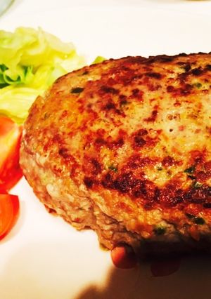お野菜たっぷり鰯のジューシーハンバーグ♡-レシピのメイン写真