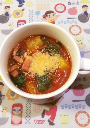 トマトスープ-レシピのメイン写真