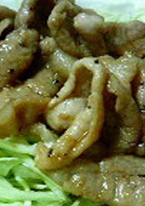 hina的♪はちみつ豚ショウガ焼き-レシピのメイン写真