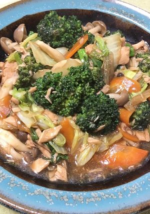 野菜たっぷり♡ツナ缶入り八宝菜風-レシピのメイン写真