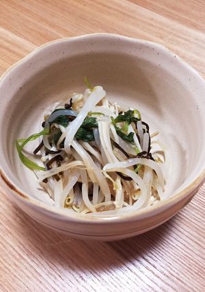 レンジで簡単すぎるもやし-レシピのメイン写真