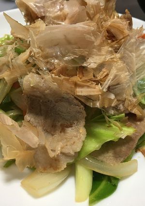 豚肉とキャベツのかつお風味-レシピのメイン写真