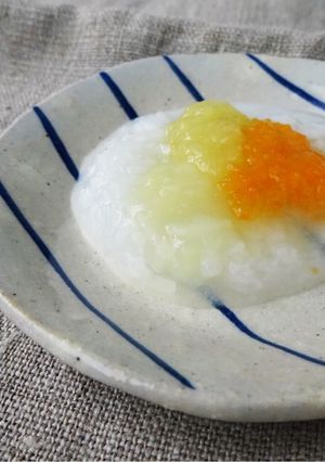 離乳食☆玉ねぎとジャガイモと人参のおかゆ-レシピのメイン写真