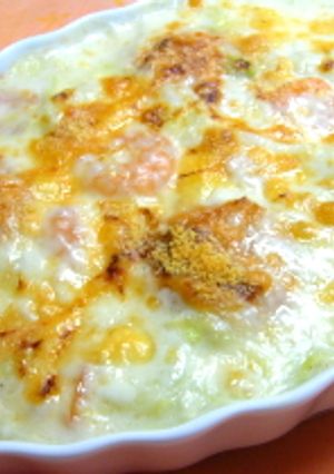魚河岸揚げの中華風クリームグラタン-レシピのメイン写真
