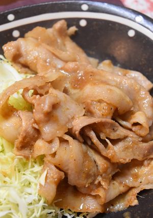 ★簡単★午後の紅茶で作る★豚肉の生姜焼き-レシピのメイン写真