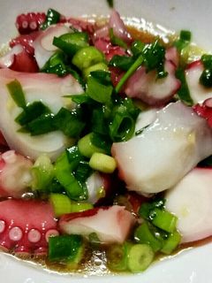 簡単 えごま油で☆タコの酢の物☆-レシピのメイン写真
