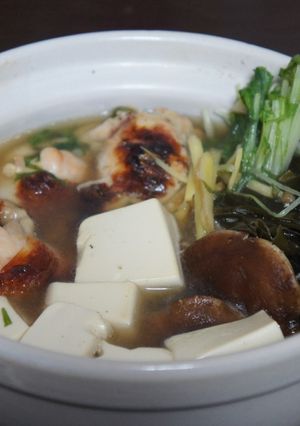 〆までおいしい☆我が家の生姜入り水炊き-レシピのメイン写真