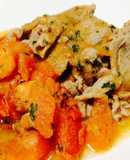 Two-ingredient​ stir-fried pork with tomatoes