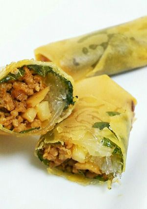肉味噌春巻き(｡･_･｡)-レシピのメイン写真