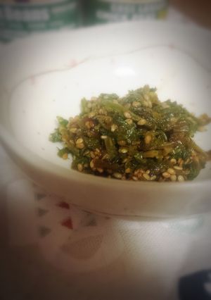 野沢菜風☆大根の葉の甘辛煮☆-レシピのメイン写真