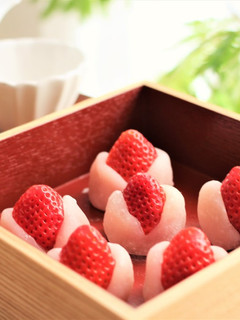 いちご大福-レシピのメイン写真
