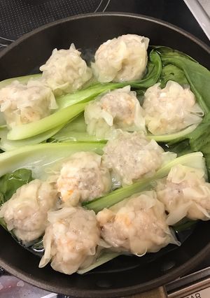 【超簡単・分量適当】エビ入りシュウマイ-レシピのメイン写真
