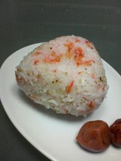 クレソルと桜えびでシンプルおにぎり-レシピのメイン写真