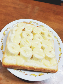 甘くて美味しい♡バナナカスタードトースト-レシピのメイン写真
