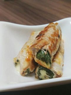 お弁当にも!豚ロース肉の梅しそチーズ巻き-レシピのメイン写真