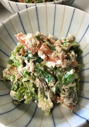 ほうれん草の茹で方 昔ながらの白和え-レシピのメイン写真