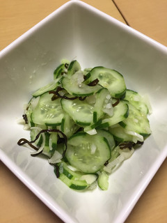 きゅうりとらっきょの塩昆布和え⭐︎-レシピのメイン写真