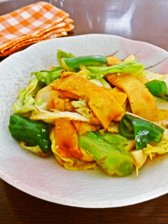高野豆腐のホイコーロー-レシピのメイン写真
