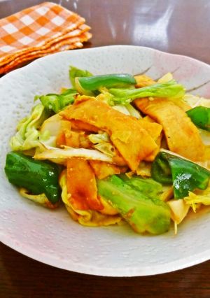 高野豆腐のホイコーロー-レシピのメイン写真