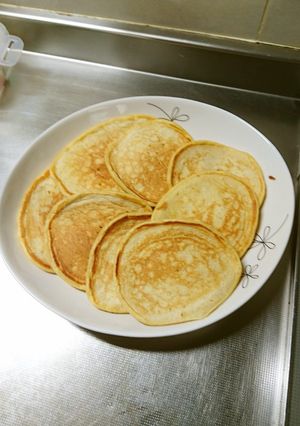 大麦粉入り♪『パンケーキ』-レシピのメイン写真