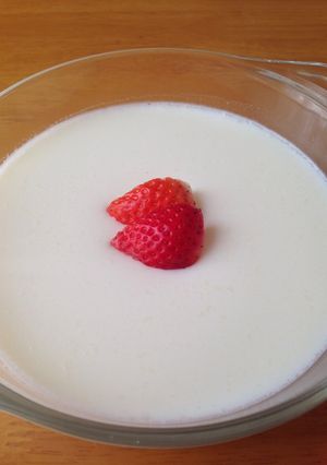 ぷるぷるゼラチン牛乳プリン簡単おやつ-レシピのメイン写真