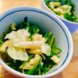 簡単副菜!小料理屋の豆苗と油揚げのお浸し