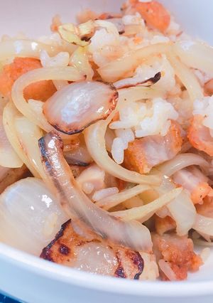 ファミチキで♪らくらくチャーハン！-レシピのメイン写真
